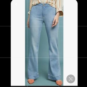 Anthropologie Pilcro and letterpress high rise bootcut jeans